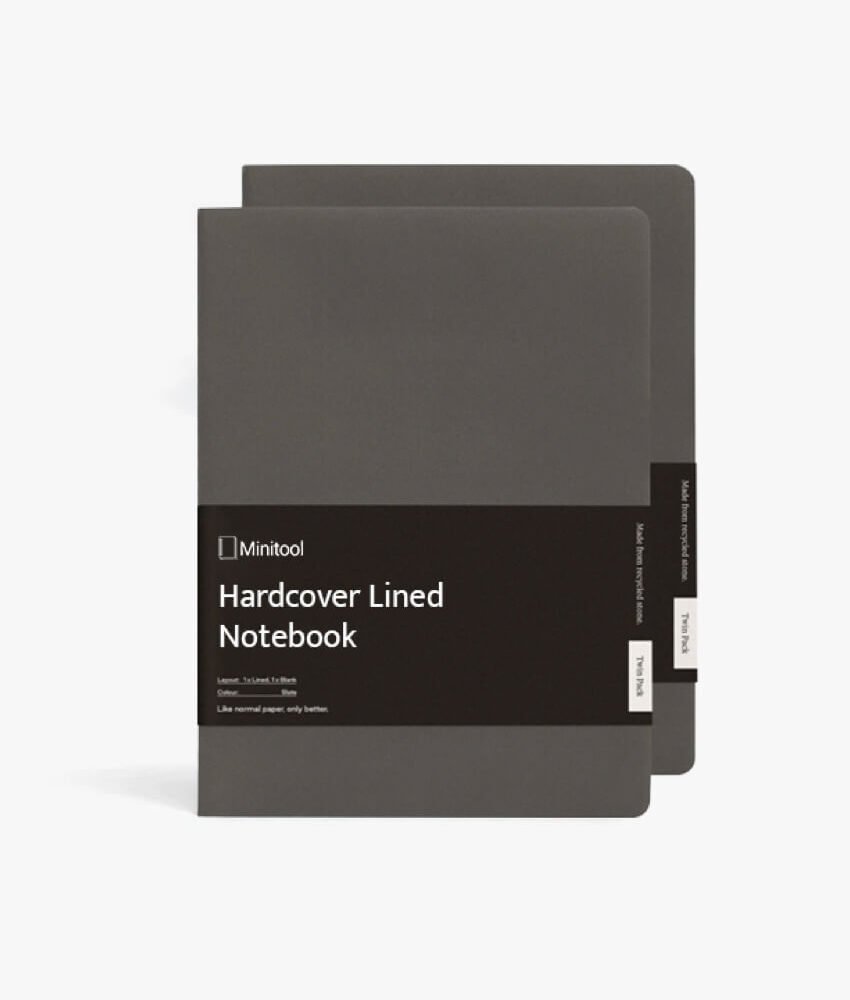 Grey Journal - A5 Twin Pack