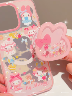 Melody Strawberry Cake MagSafe Phone Case Set