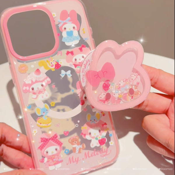 Melody Strawberry Cake MagSafe Phone Case Set