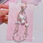 Miss Kitty Bow Crystal Sweet Phone Charm