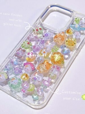 [Customize]Lucky Clover Kitten Resin Case