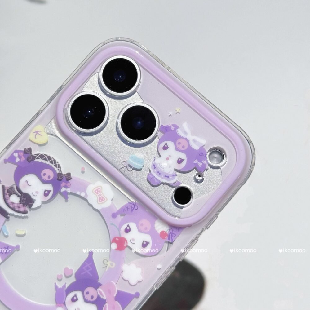 Kuromi Purple Love MagSafe Phone Case