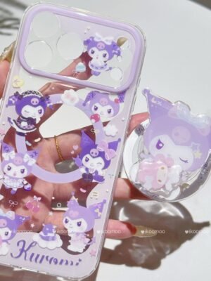 Kuromi Purple Love MagSafe Phone Case