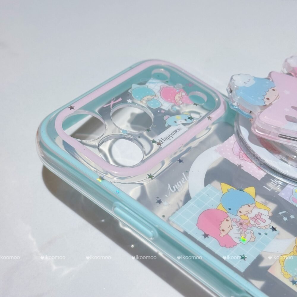 Little Twin Star Shiny MagSafe Case Set