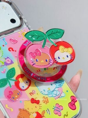 Kitty Coloful Spring Daily MagSafe Phone Case Set