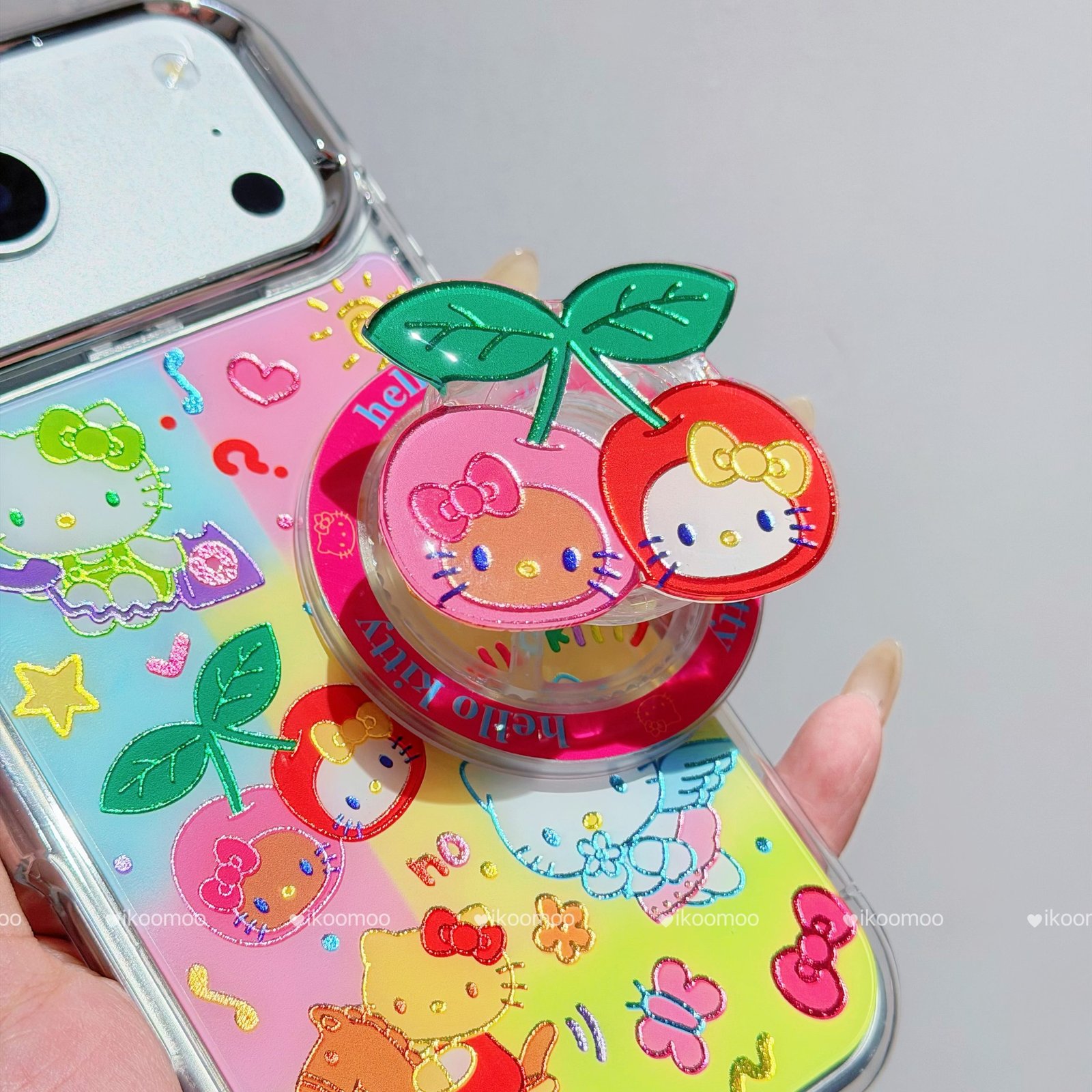 Kitty Coloful Spring Daily MagSafe Phone Case Set