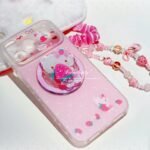 Kitty Strawberry Garden Pink MagSafe Phone Case