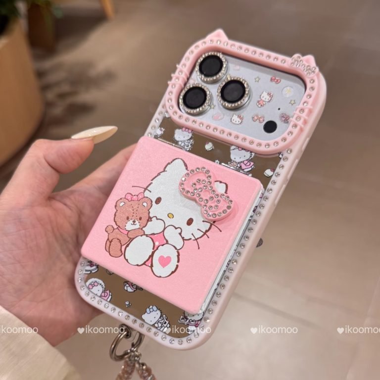 Cat Ear Bling Bling Phone Case