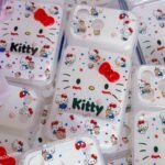 Cute Kitty Bow Protective Cover & Makeup Mirror Stand