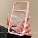 Minimal Transparent Kitty Phone Case