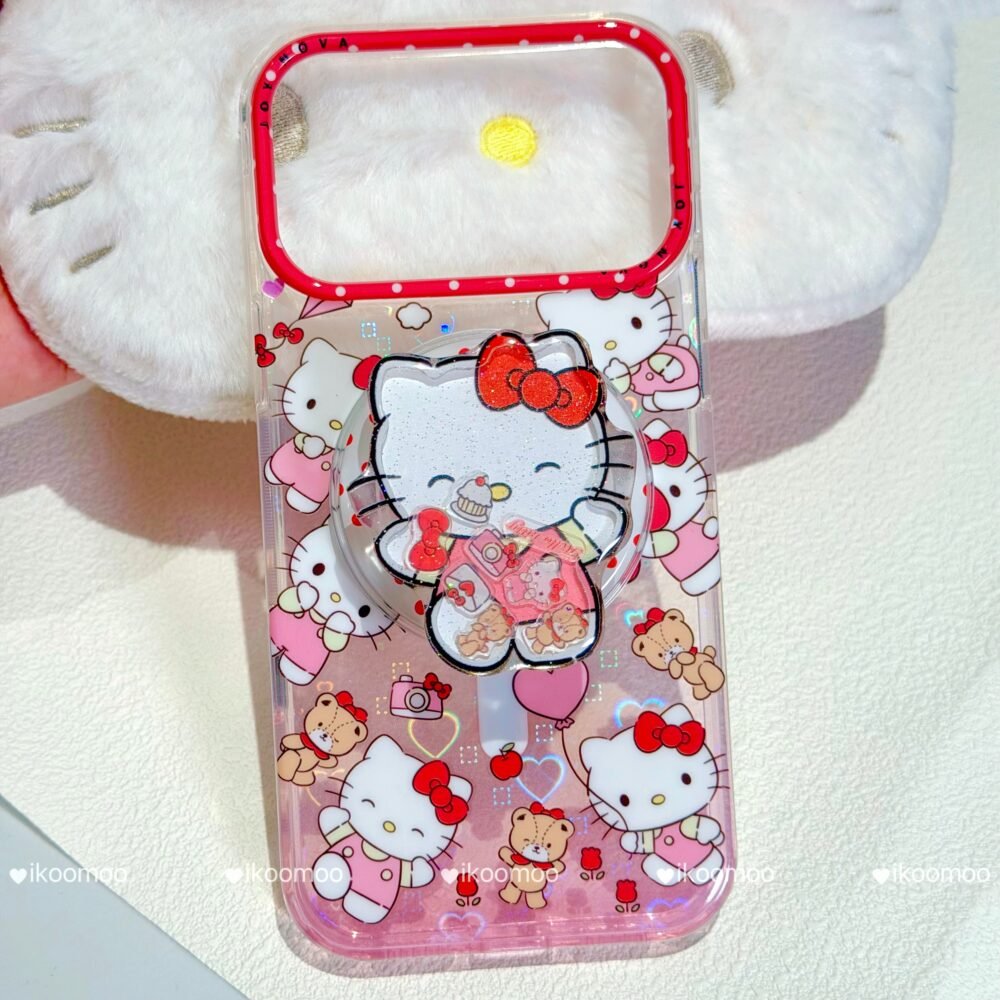 ‘Kitty and Her Tiny Chum’ Love Sparkling MagSafe Case Set