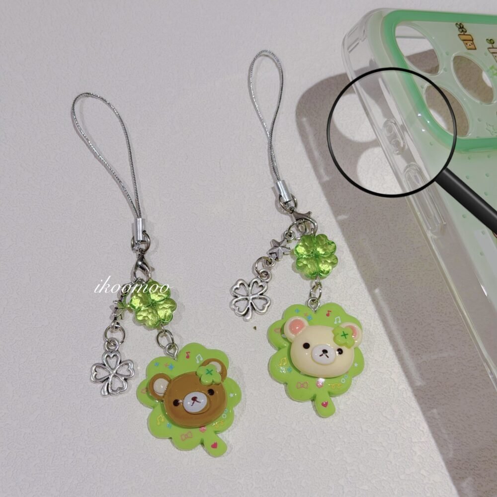 Rilakkuma Lucky Clover MagSafe Case Set (Buy ‘04’ Set Send Hair Tie)