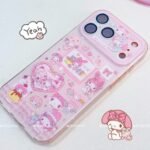 Melody & Piano Sweet Dessert Time Gold Foil Phone Case