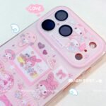Melody & Piano Sweet Dessert Time Gold Foil Phone Case