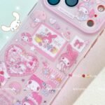Melody & Piano Sweet Dessert Time Gold Foil Phone Case