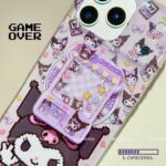 Kuromi Pixel Art Claw Machine MagSafe Case Set