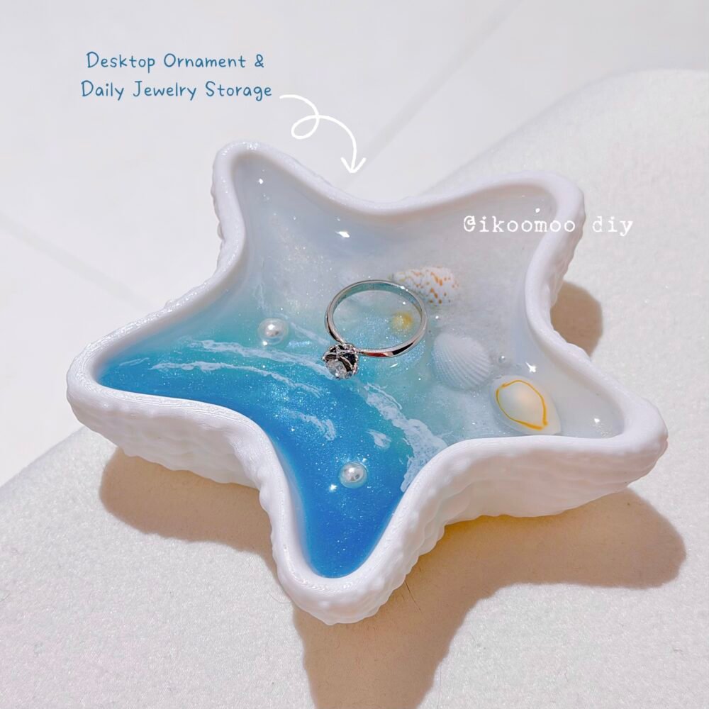 Custom Ocean Starfish Resin Ornament