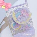 Little Twin Stars ‘On the Moon’ Fairy Lavender Bow Laser MagSafe Case Set