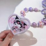 Kuromi ‘Rose Love’ Glitter Purple MagSafe Case Set
