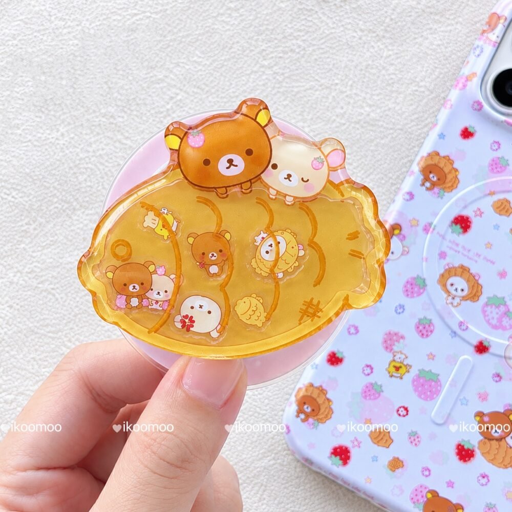 Rilakkuma Taiyaki MagSafe Phone Case Set
