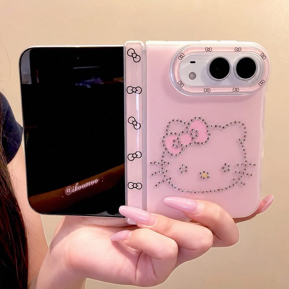 Kitty Sparkle Clear iPhone Duo Case