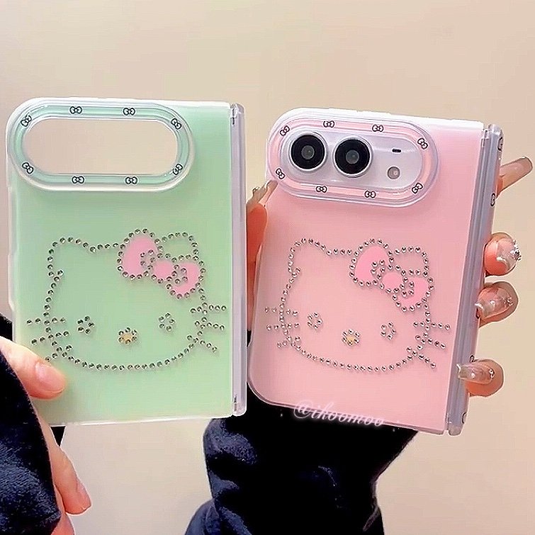 Kitty Sparkle Clear iPhone Duo Case