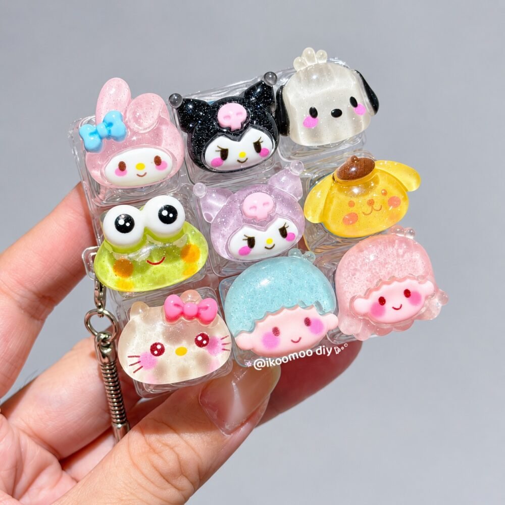 Cute Jelly Handmade 9-key Fidget Keyboard