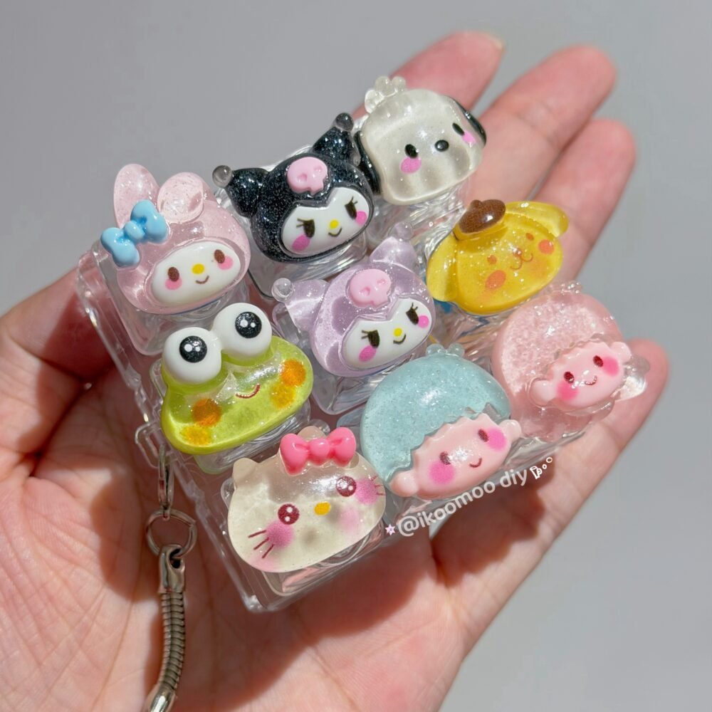 Cute Jelly Handmade 9-key Fidget Keyboard