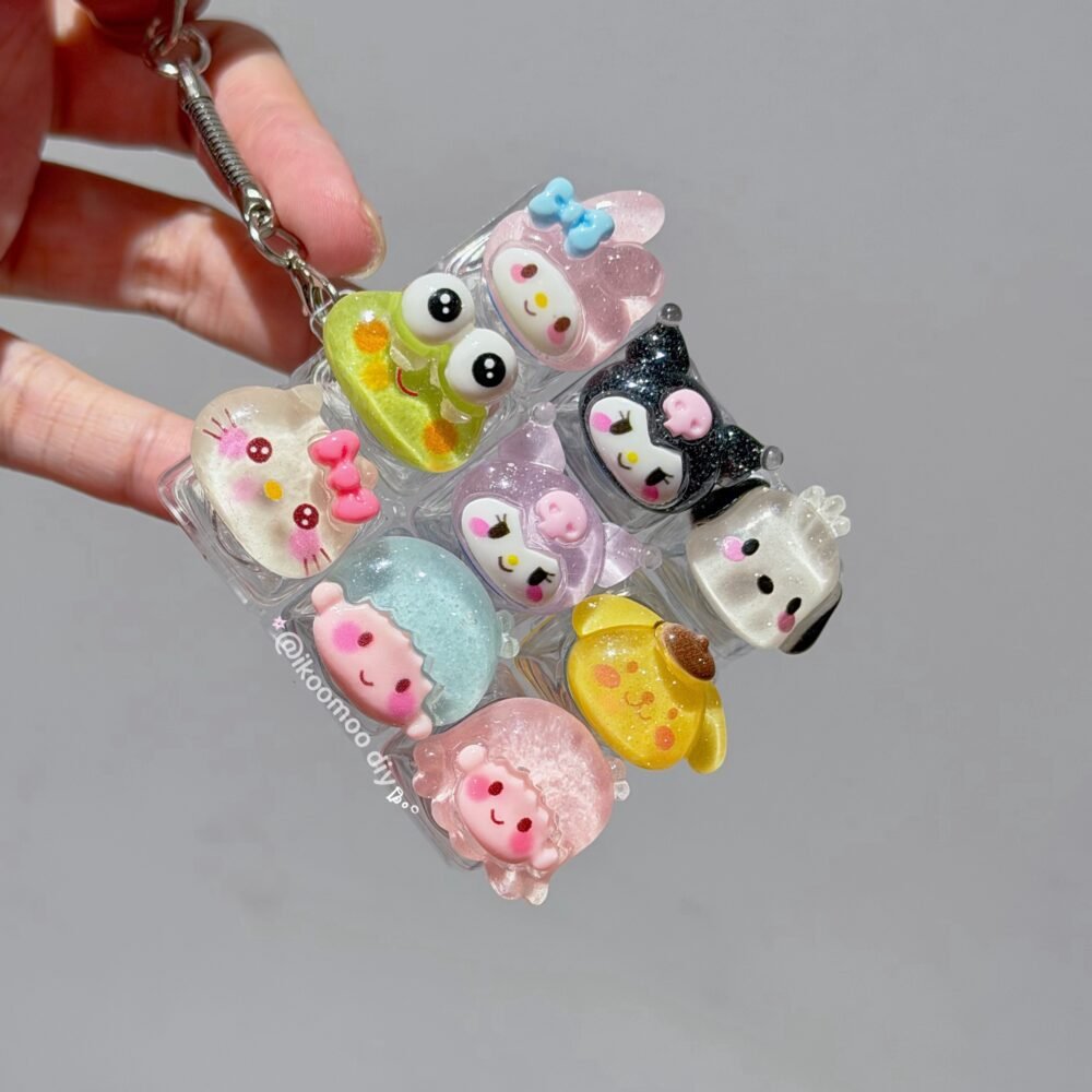 Cute Jelly Handmade 9-key Fidget Keyboard