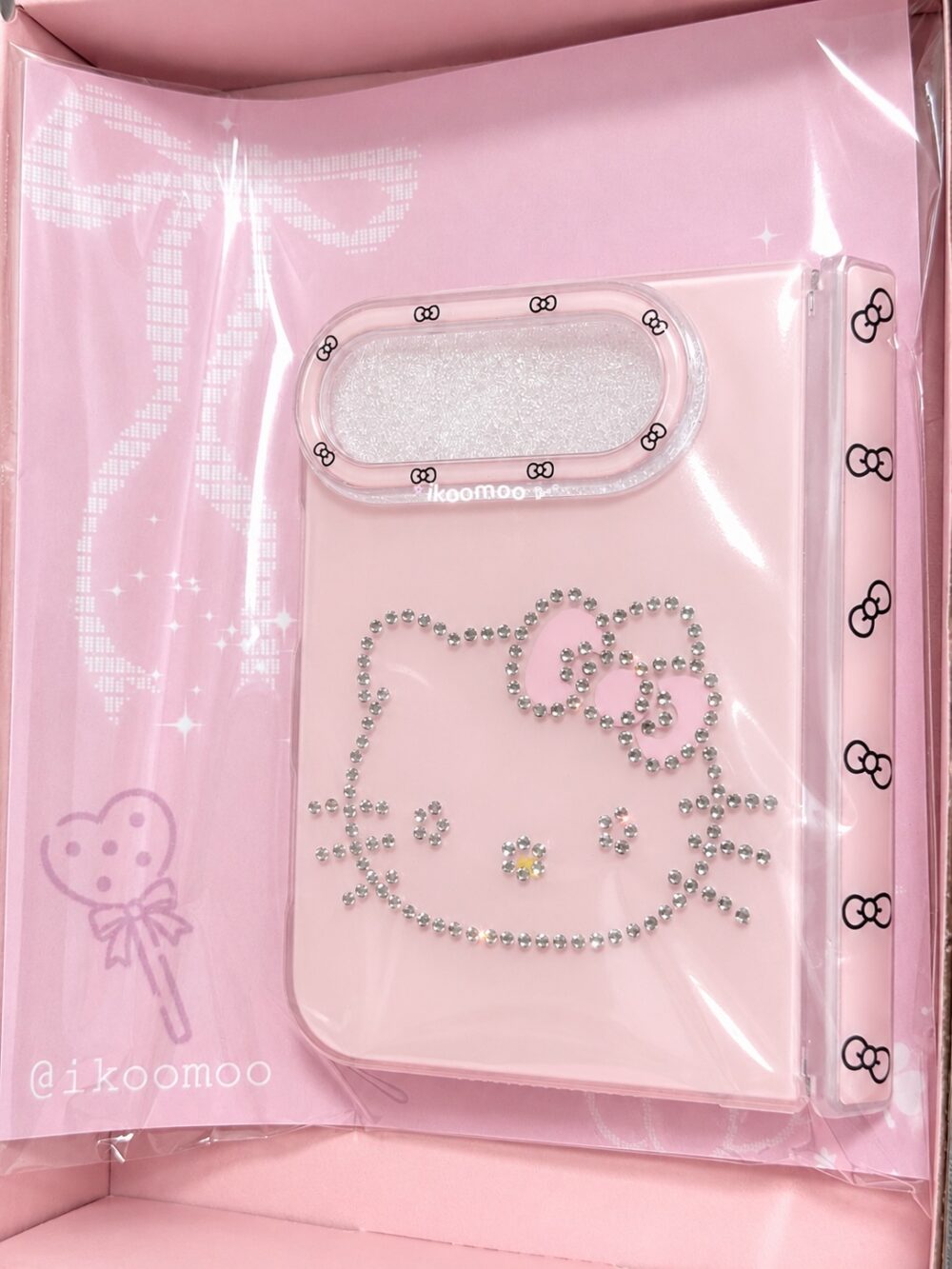 Kitty Sparkle Clear iPhone Duo Case