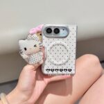 Miss Kitty British Chic Polka Dots MagSafe iPhone Duo Case Set