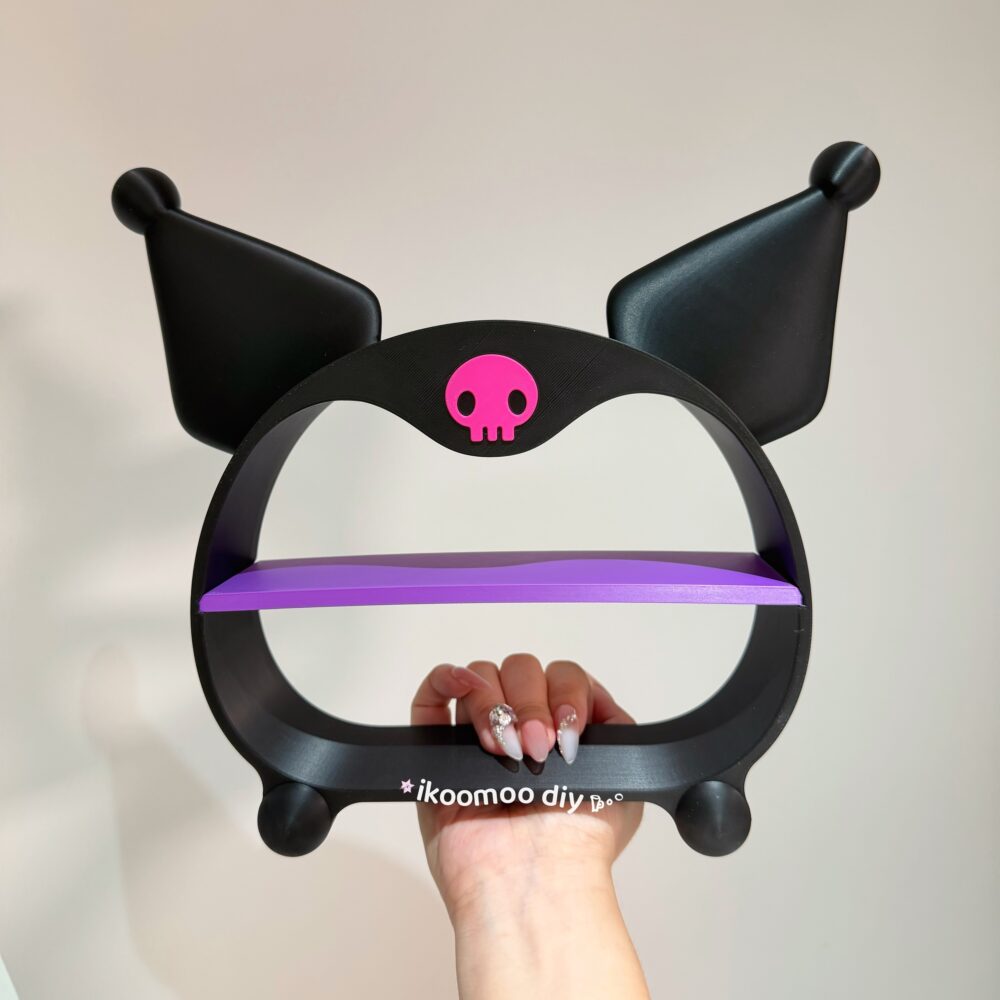 Kuromi Desk Organizer | 3D Printed Desktop Shelf