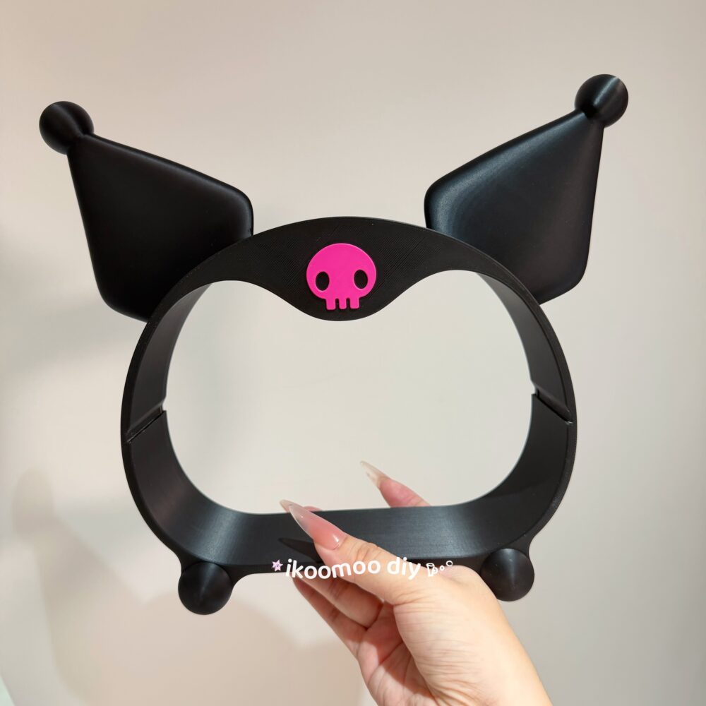 Kuromi Desk Organizer | 3D Printed Desktop Shelf